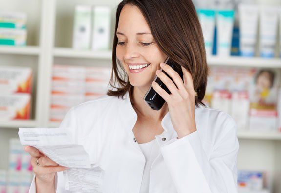 Pharmacist call with a client - Scripts on File in Camden North Haven NSW