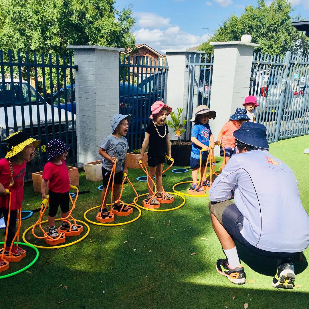 Ready Set Go Preschool Program participants having fun