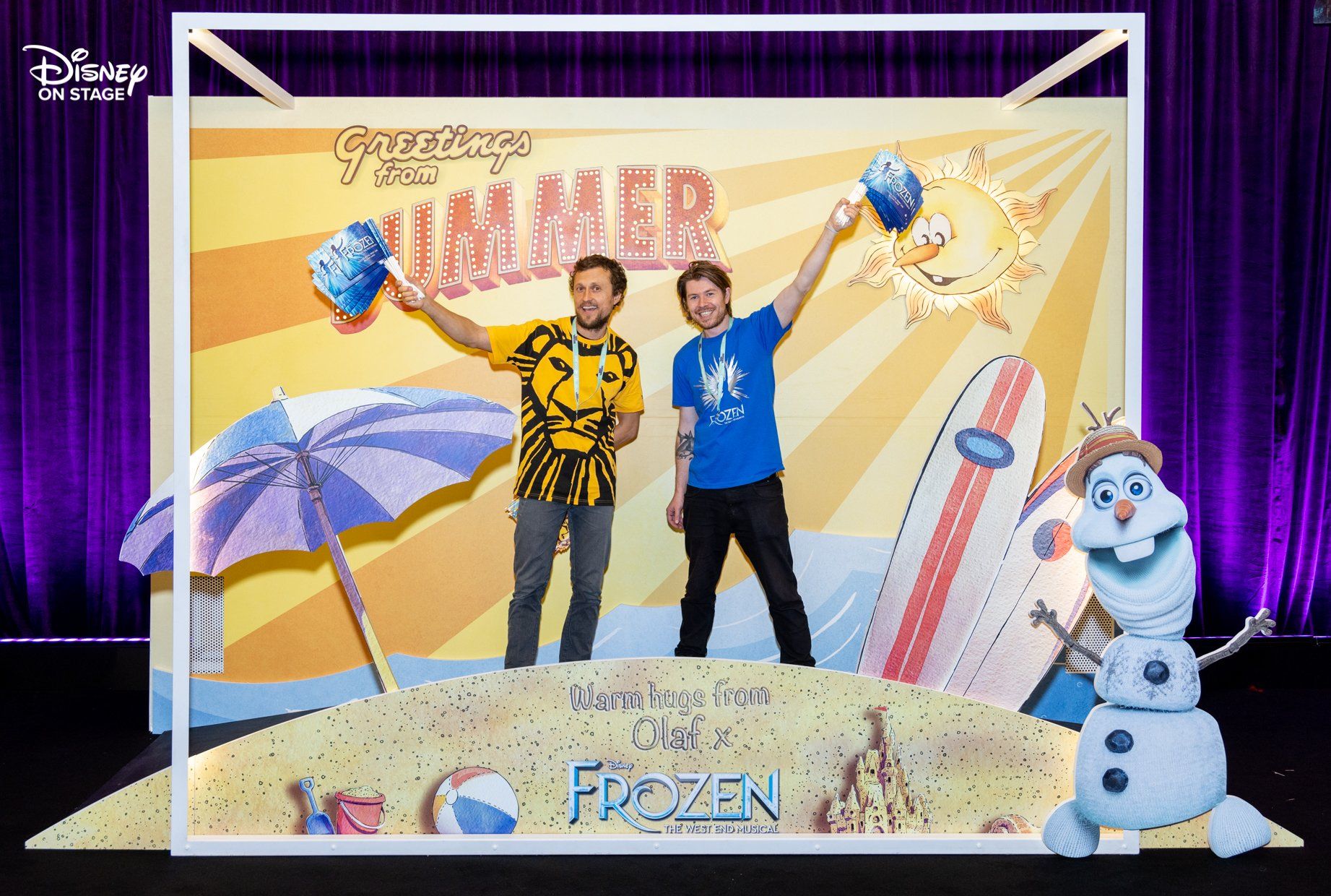 branded prints at events