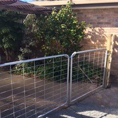 metal fence