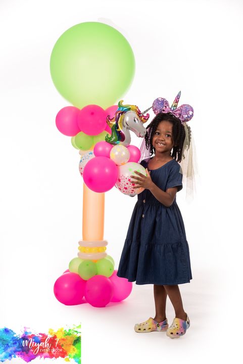 Couple having fun with balloons