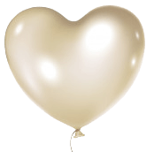 Gray balloon