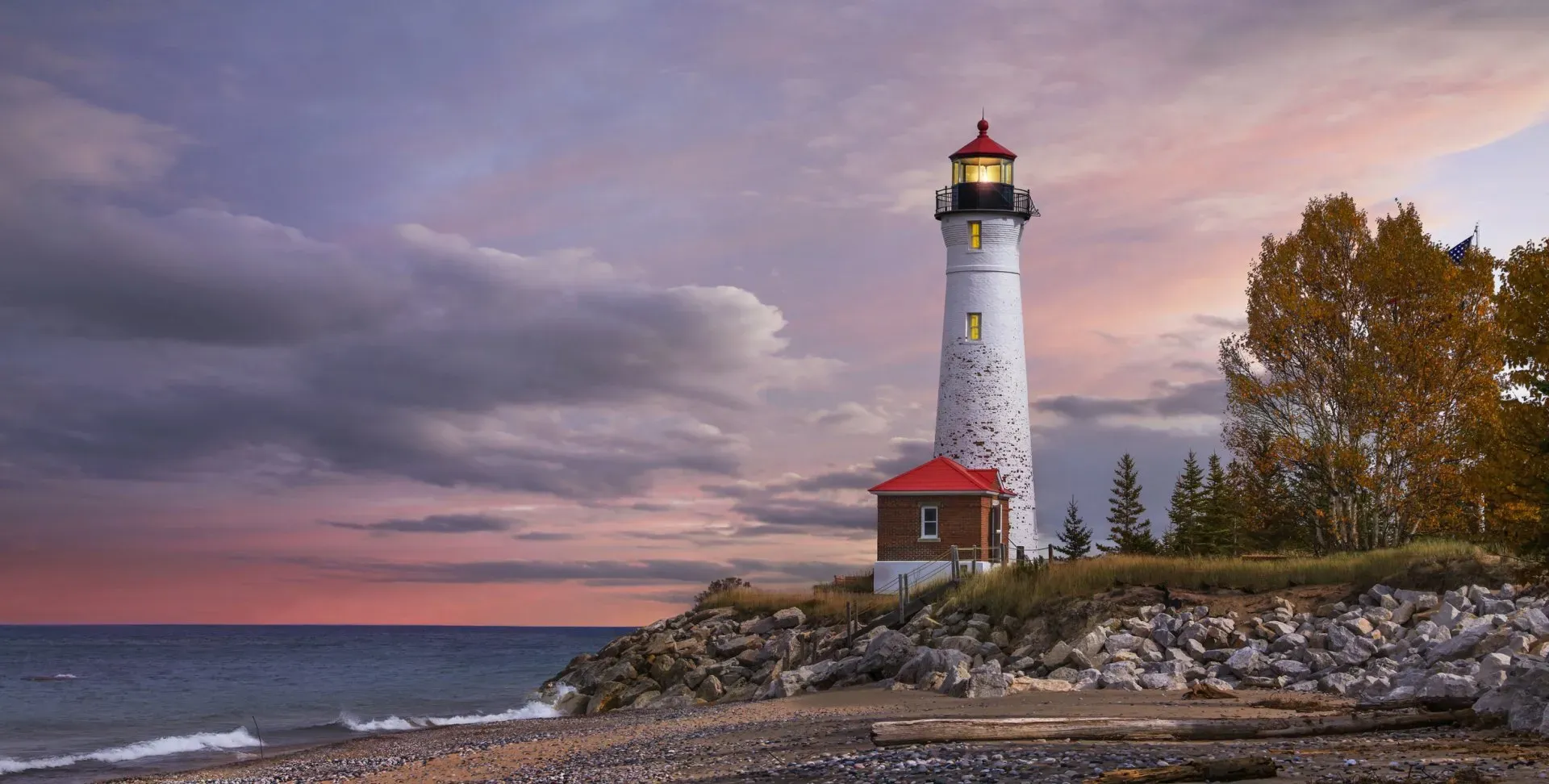 Lighthouse At Sunset — Clinton Twp, MI — Hamzavi Psychiatry and Wellness Center