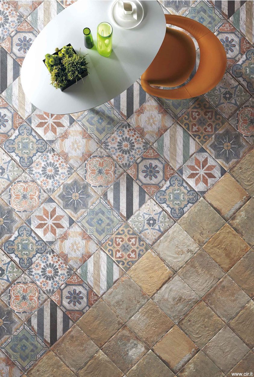 piastrelle a mosaico