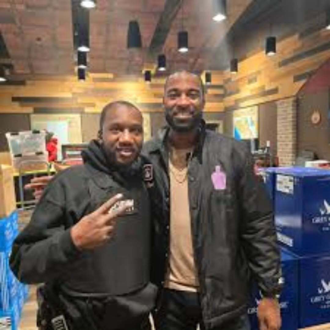 Retired NFL wide receiver and Detroit Lions legend, Calvin Johnson