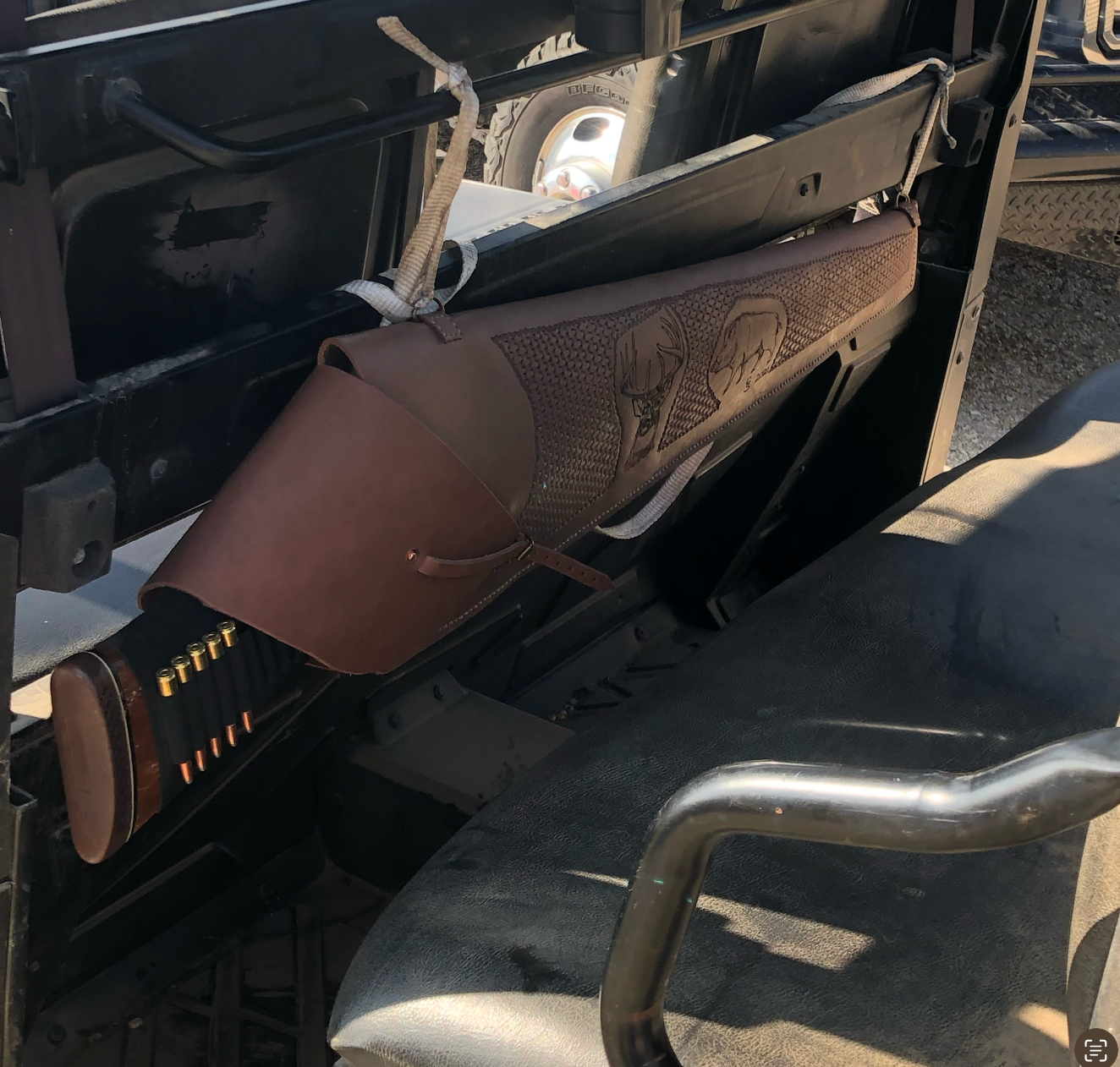 Stacking Steel Welding and Ranch Solutions Custom Leather Project