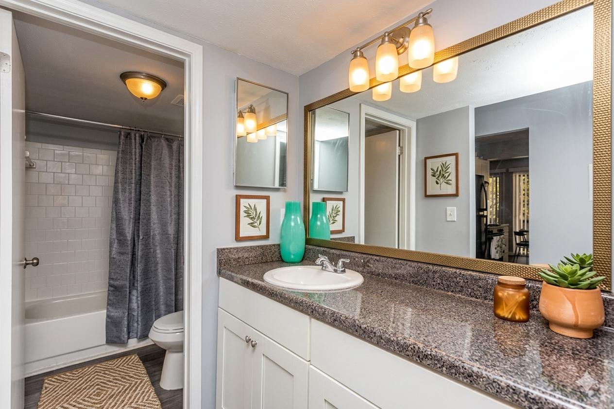 The Woods At Peppertree bathroom