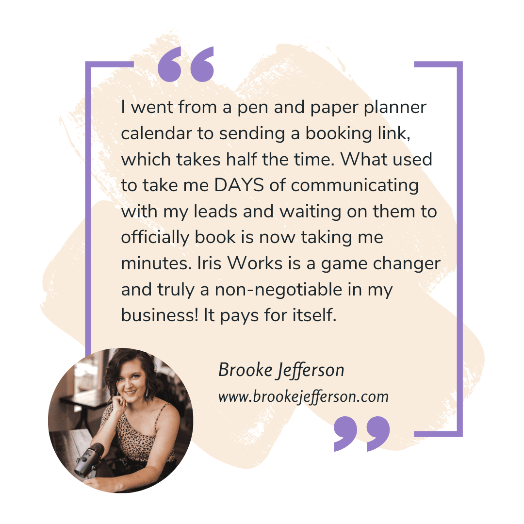 A quote from brooke jefferson about using a pen and paper planner