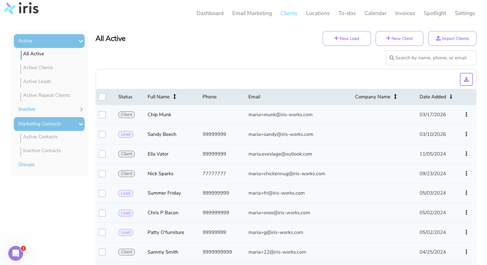 A screenshot of a website that says why i love my job and a glimpse at my portfolio.