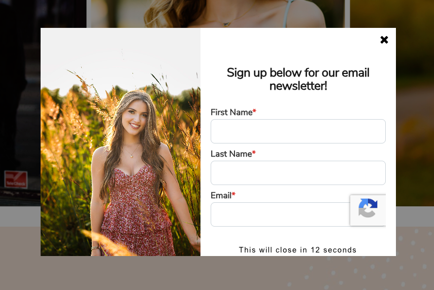 A screenshot of a website with a popup window that says ' send to clients ' on it.