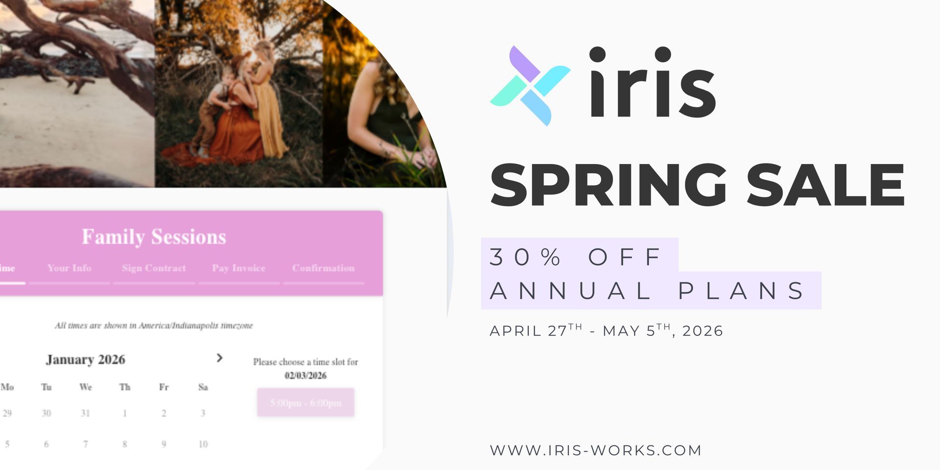 Photography Spring Sale