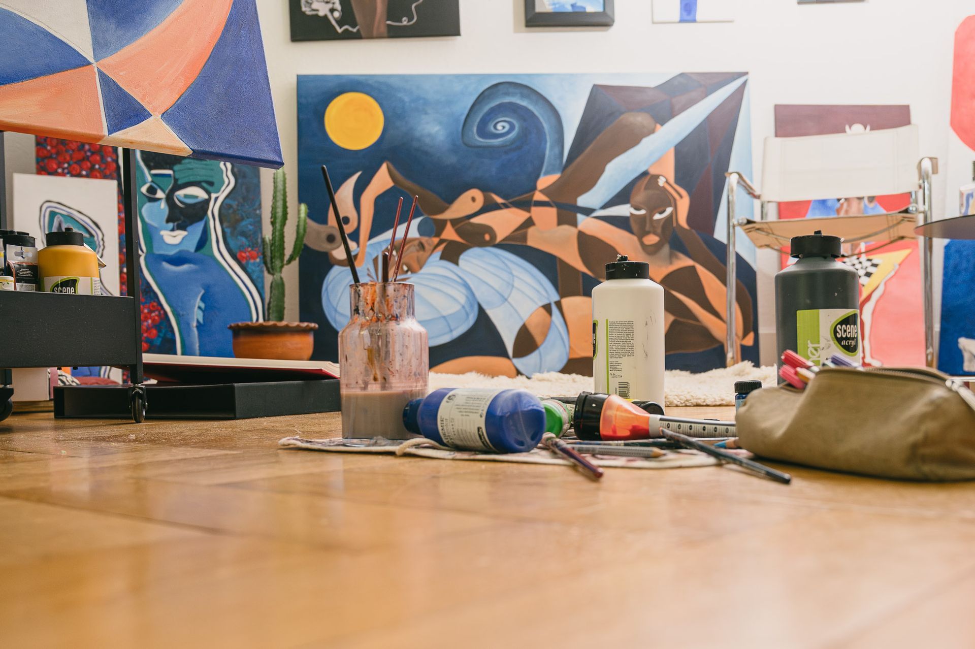 Business Reportage Malerin 5JH Freiburg