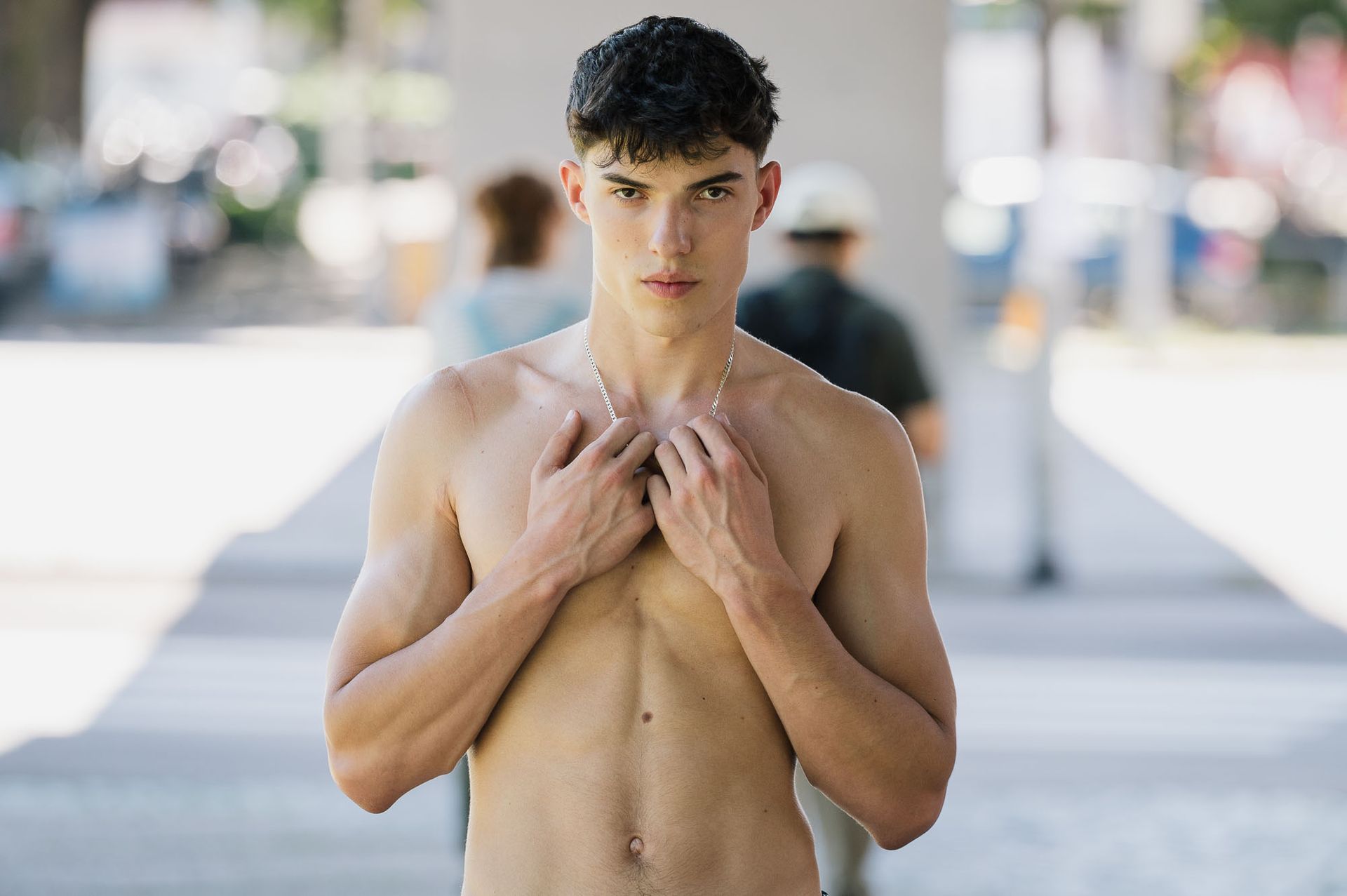 Male Model Sedcard Outdoor Freiburg