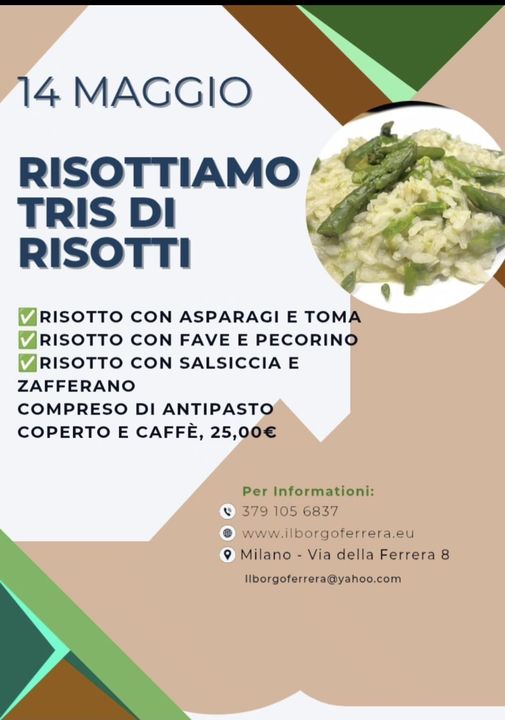 Tre colori, tre sapori, un'unica serata indimenticabile! 🤫🇮🇹
Il 14 MAGGIO preparati a 