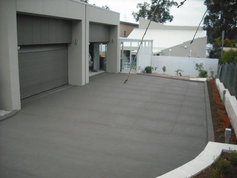 Full Depth Coloured Concrete — Concrete Stamping in Morisset, NSW