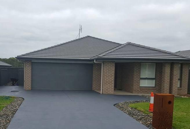 Before & After Colour Reseal — Concrete Stamping in Morisset, NSW