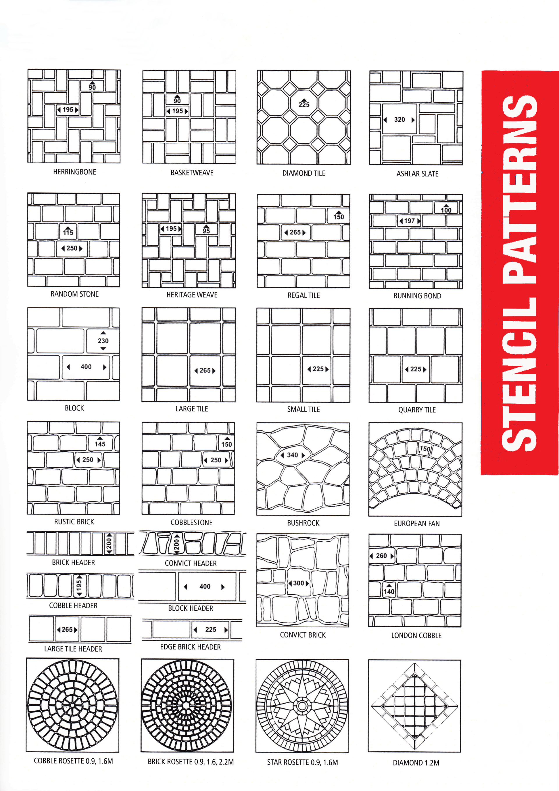 Stencil Patterns