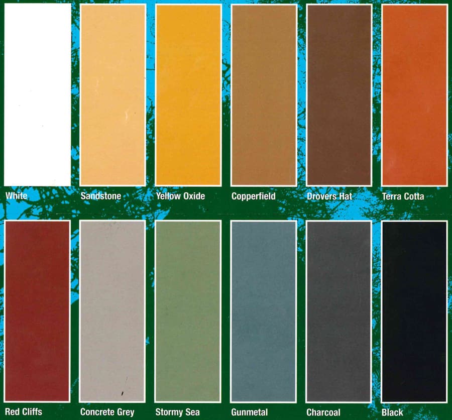 Dy-On Crete Colour Chart — Concrete Stamping in Morisset, NSW