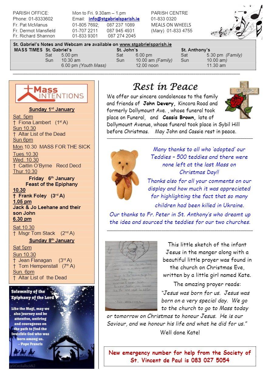 A page of a magazine with a teddy bear on it.