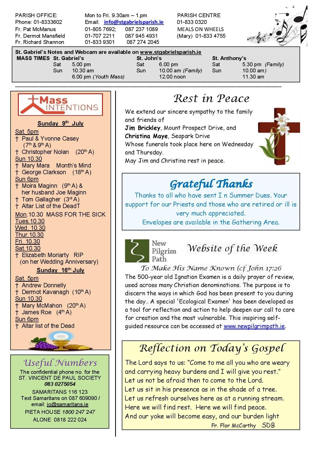 A page of a newspaper with a cross on it.