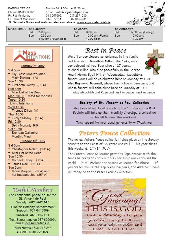 A page of a newspaper with a cross on it