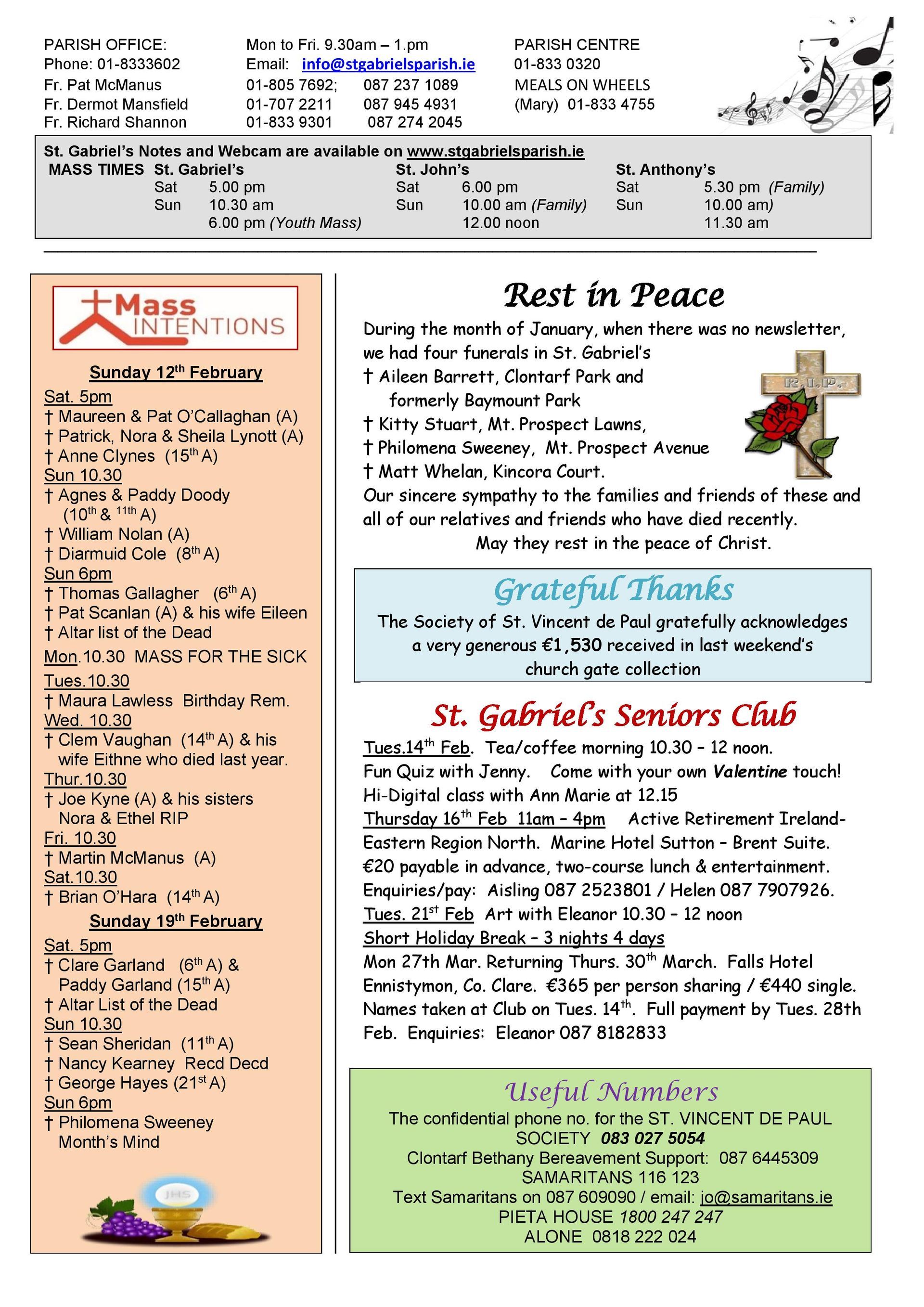 A page of a newspaper that says rest in peace