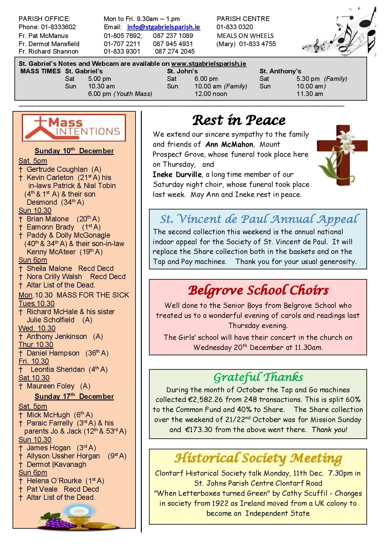 A page of a newspaper with a cross on it