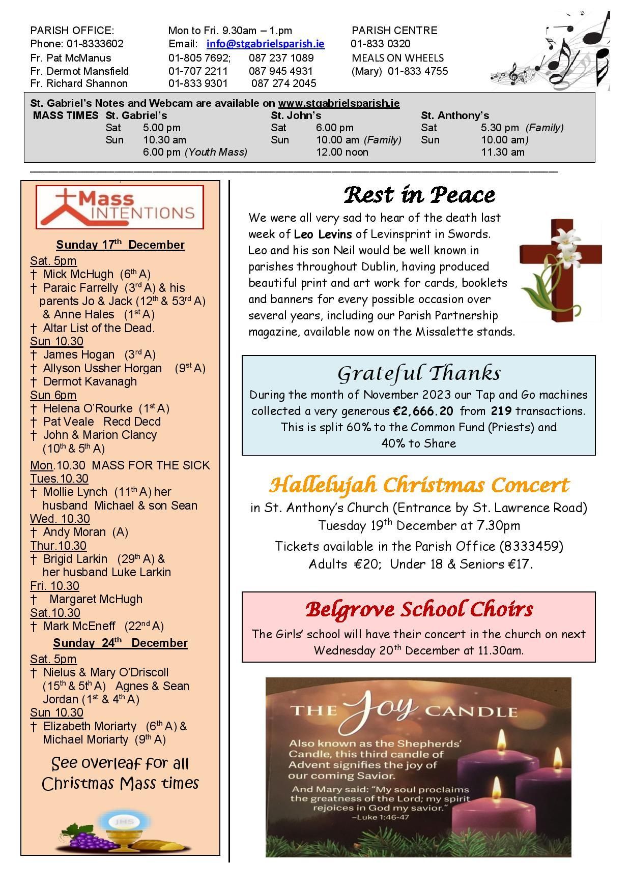 A page of a newspaper with a cross on it