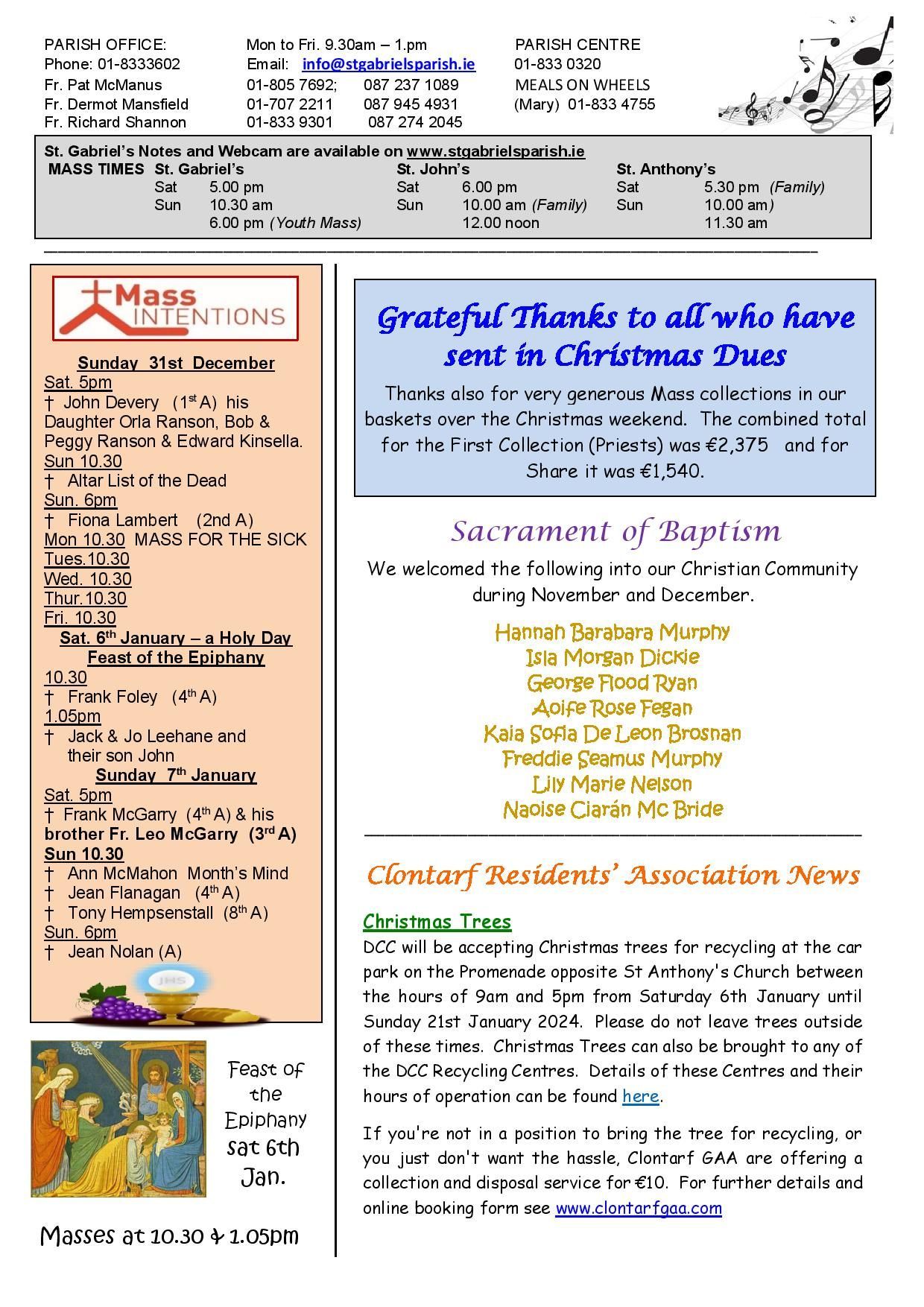 A newspaper with a headline that says `` grateful thanks to all who have served in christ jesus ''