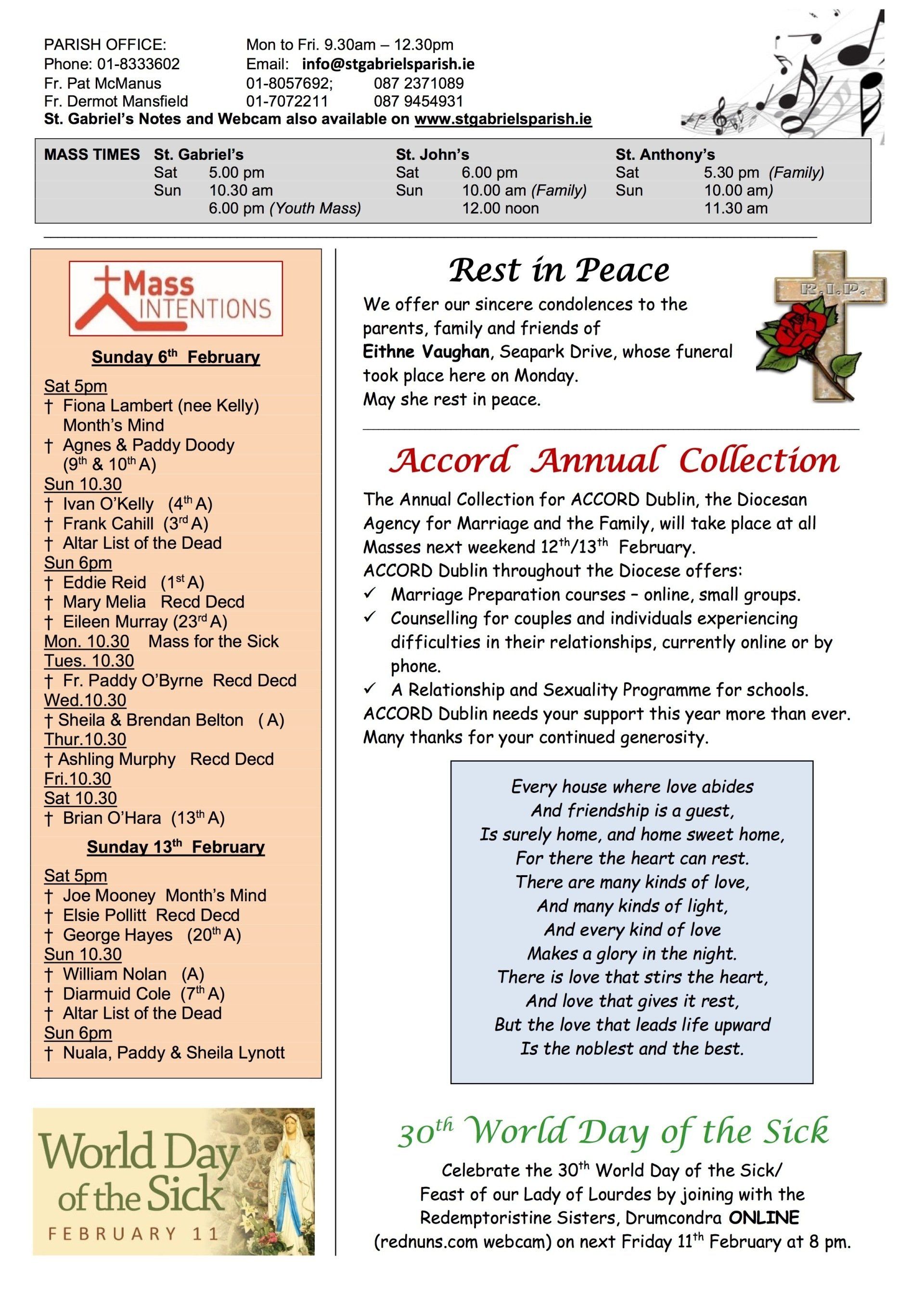 A page of a magazine with a cross on it