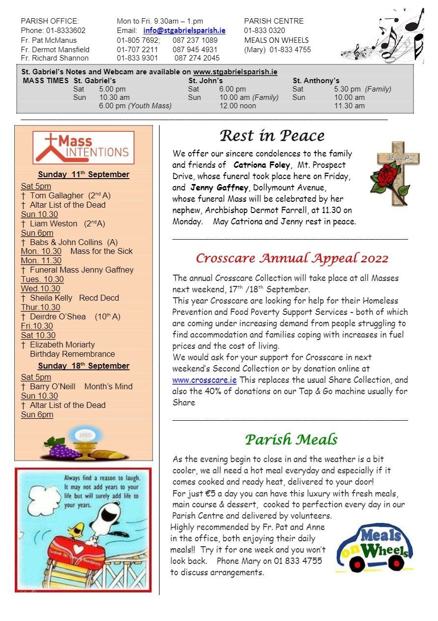 A page of a magazine with a cross on it.