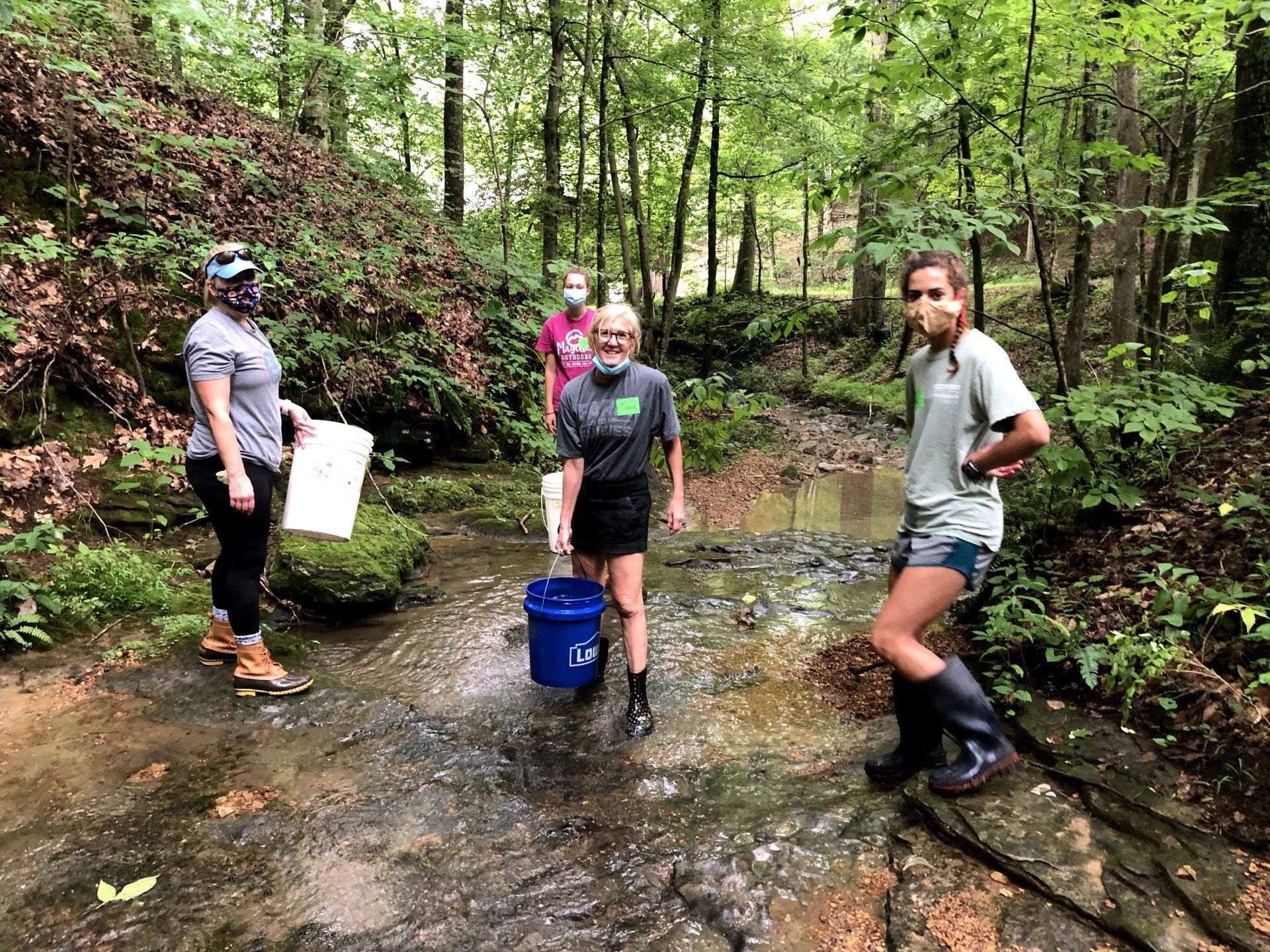 Volunteers at By Faith Farm