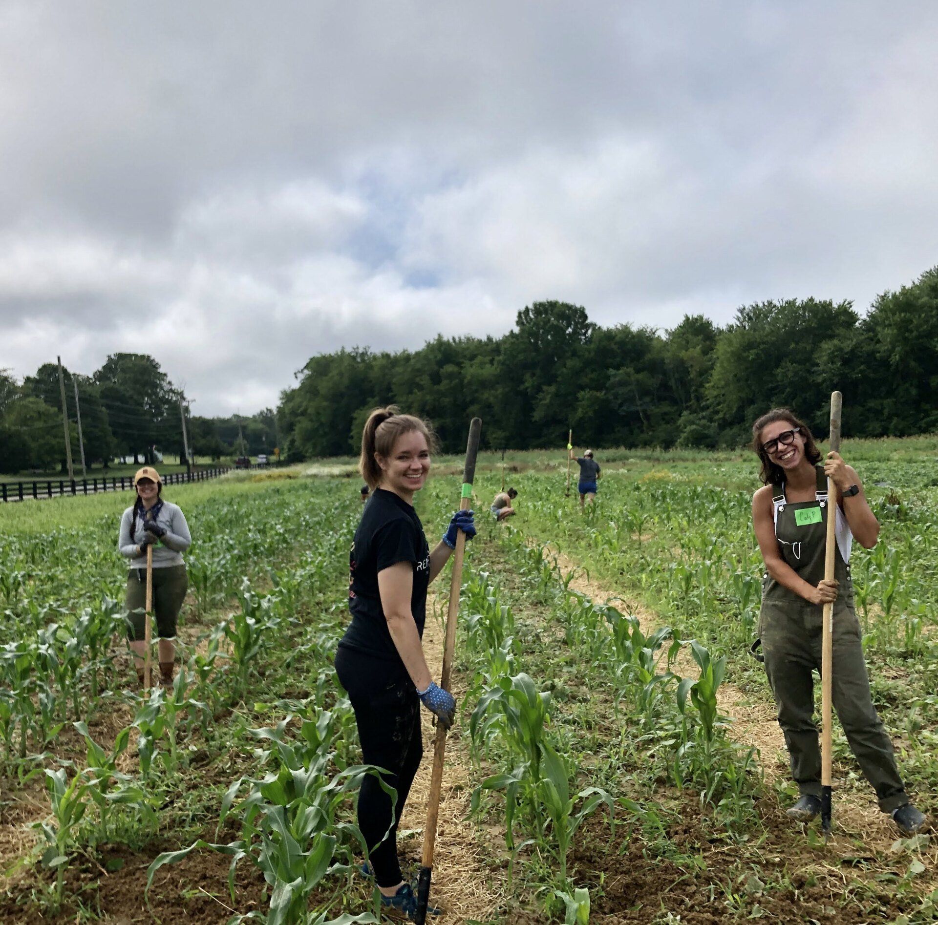 Volunteers at By Faith Farm