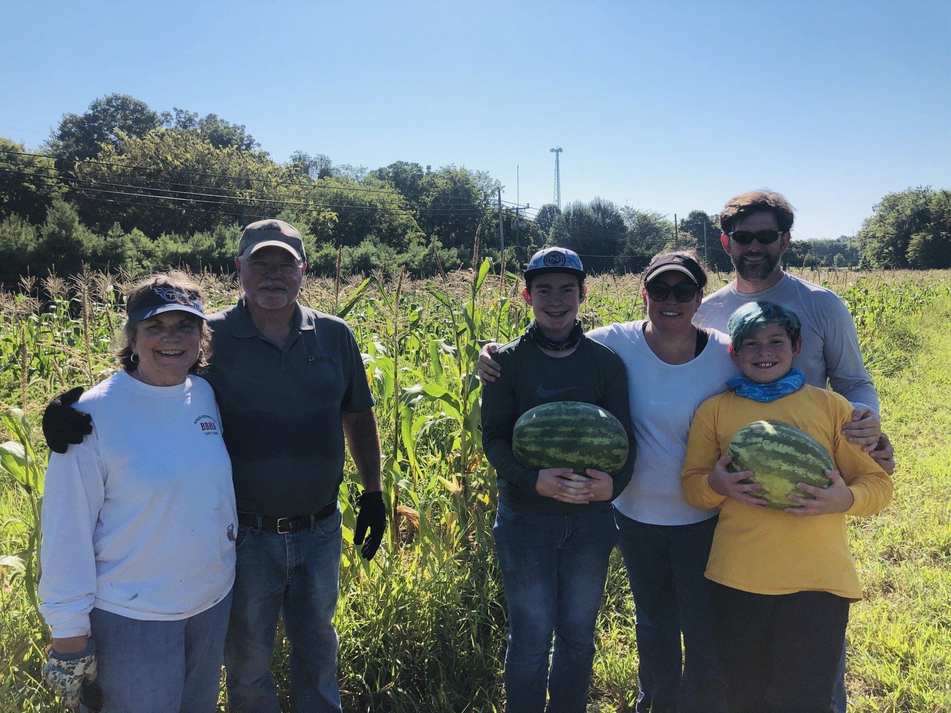 Volunteers at By Faith Farm