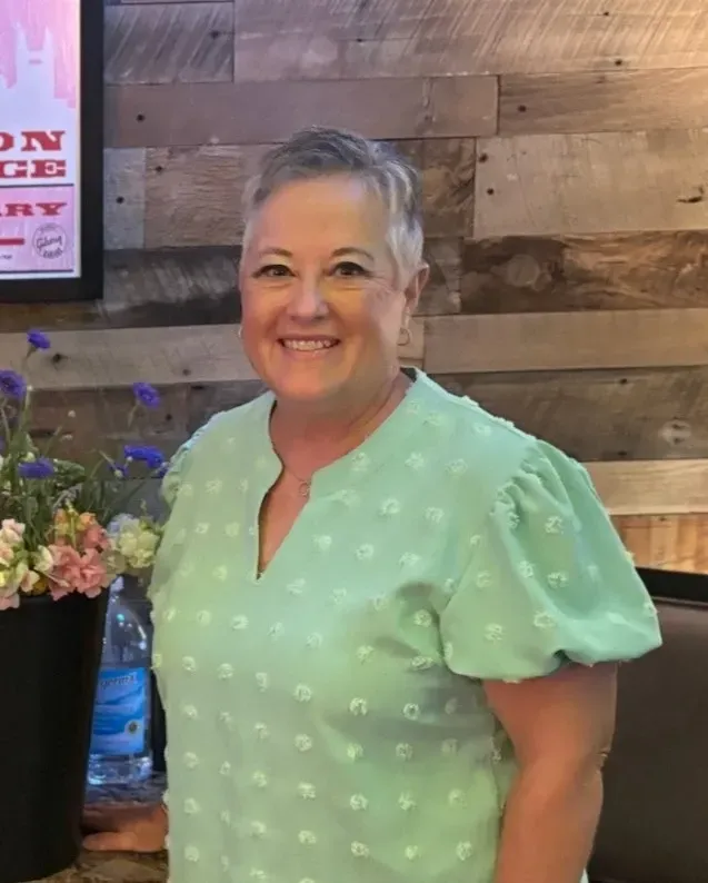 Our Master Gardner and flower extraordinaire, Jennie! 