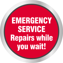 Emergency Service. Repairs while you wait