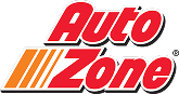 The red and orange AutoZone logo on a white background. | Russell's Garage