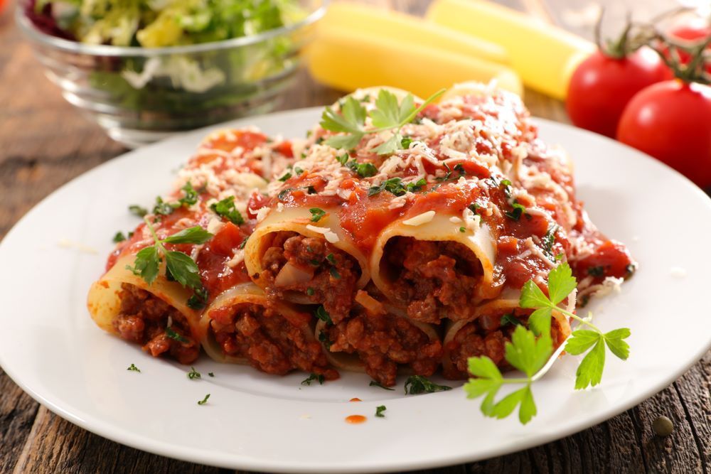 A Close Up of a Plate of Food on a Table — Michelangelos Pizza & Pasta in  Annandale, NSW