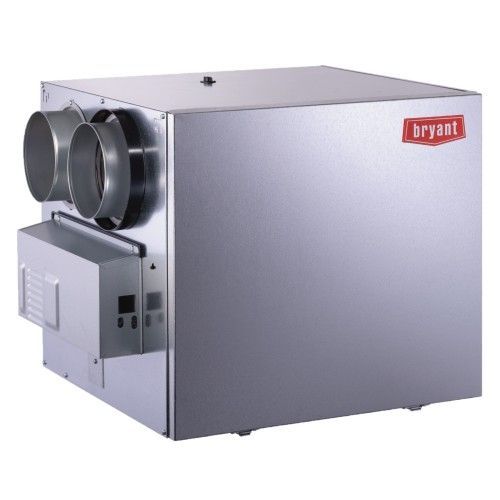 A stainless steel box that says bryant on it