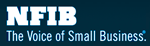 A logo for nfib the voice of small business