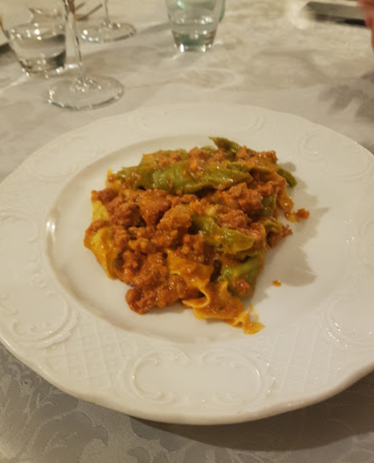 Tagliatelle al ragù di carne