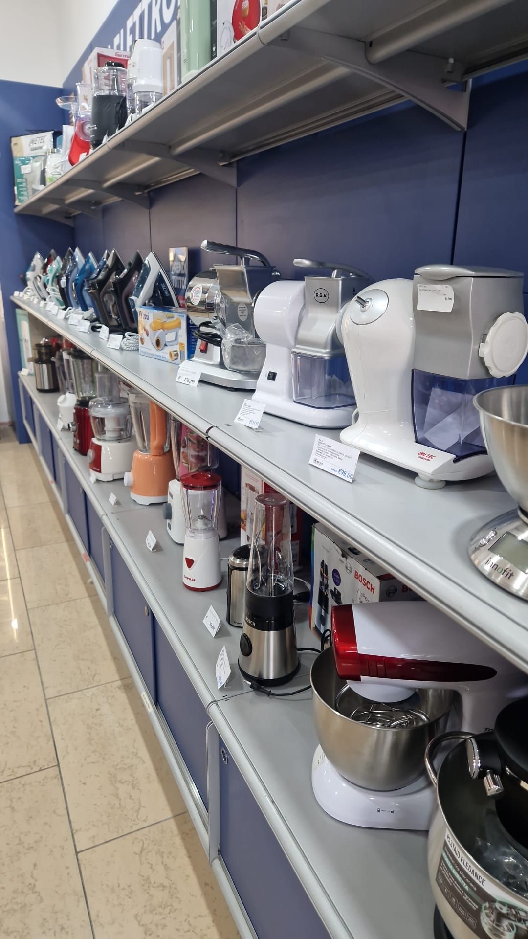 vendita frullatori e aspirapolvere Modica