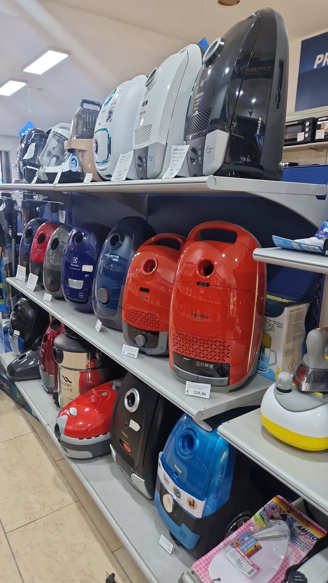 vendita frullatori e aspirapolvere Modica