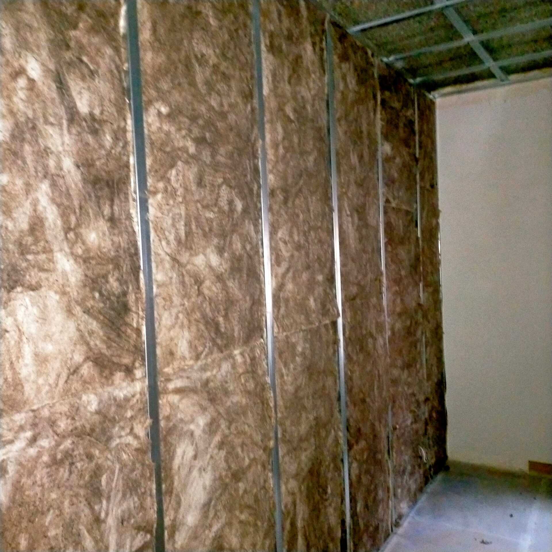 Una pared con mucho aislamiento