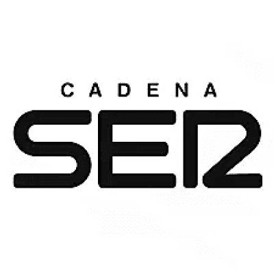 El logo de cadena ser es blanco y negro sobre un fondo blanco.