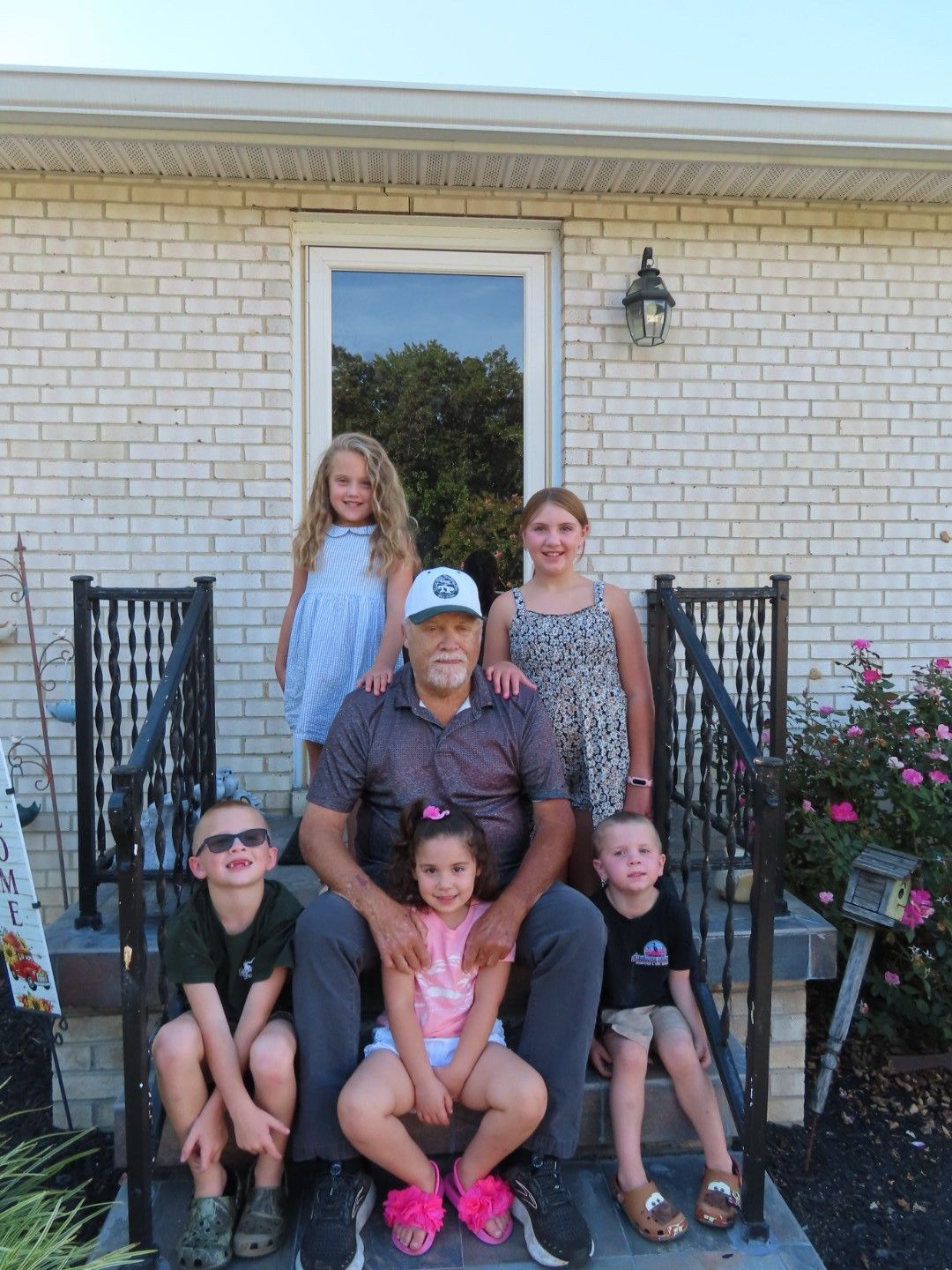 mark cullison and 5 grandkids