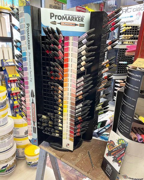 Pennarelli per grafica COPIC e PROMARKER