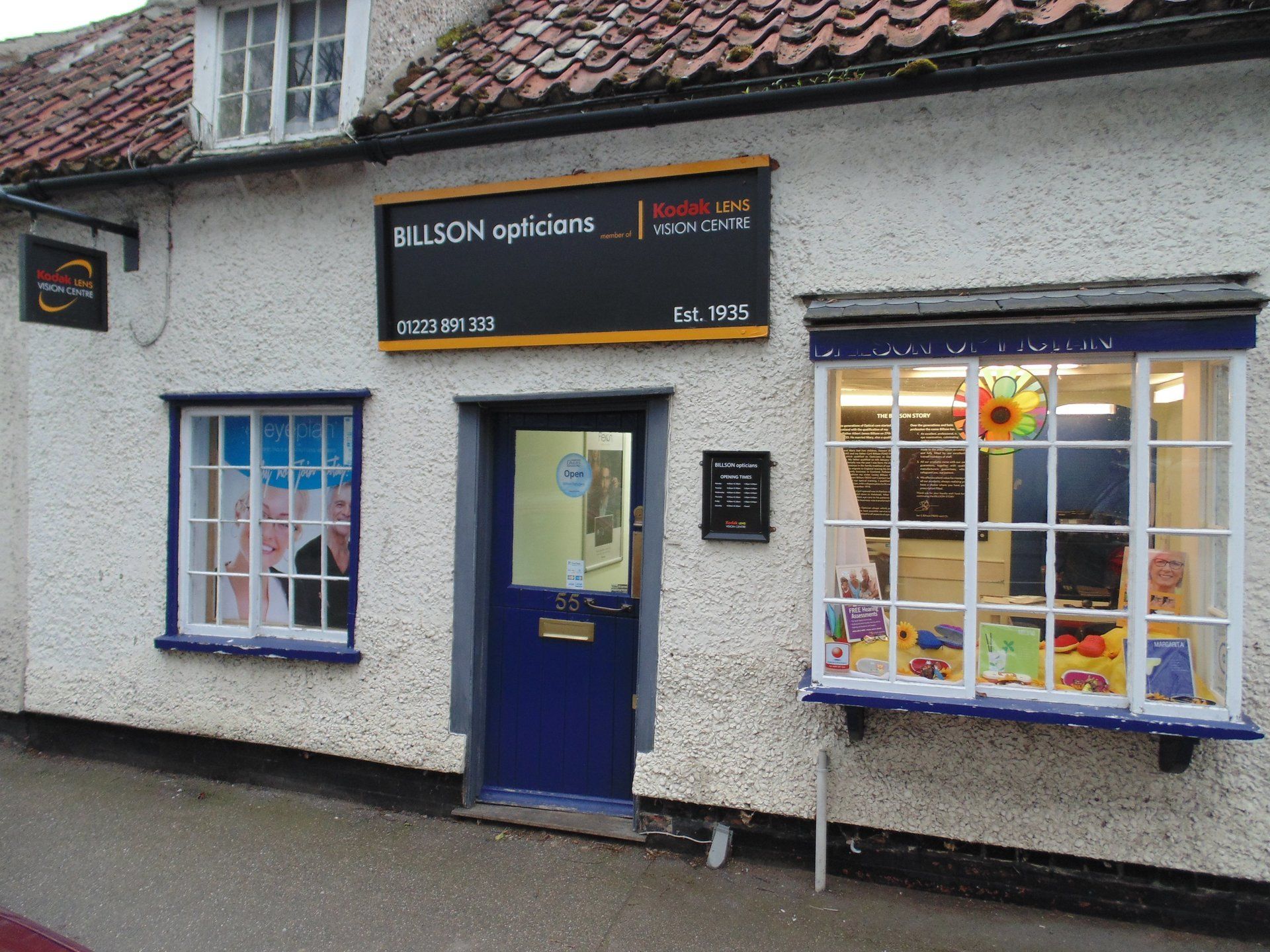 Billson Opticians Linton