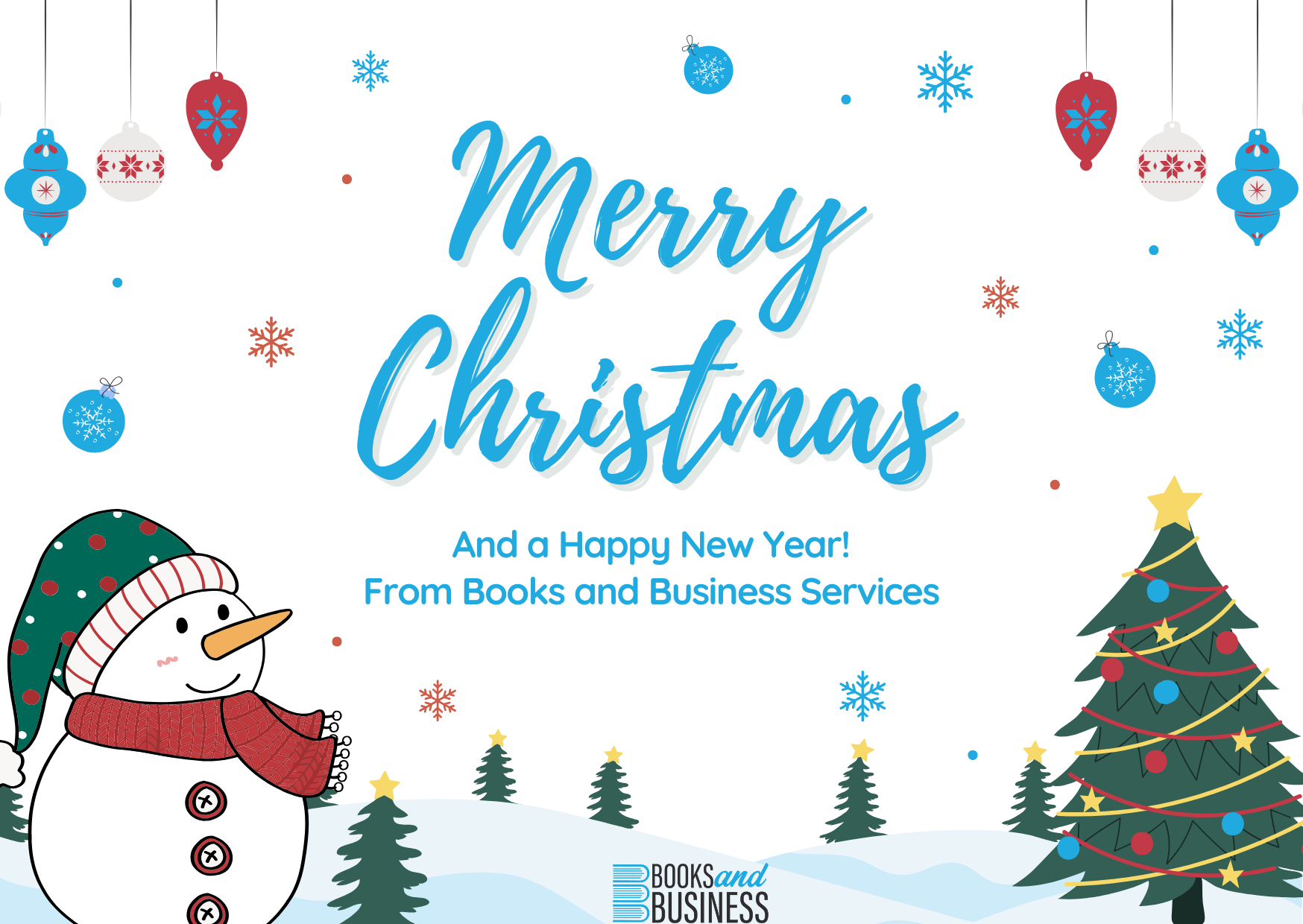 Merry Christmas from Books and Business Services