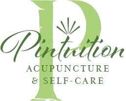 Pintuition Acupuncture and Self-Care P Logo